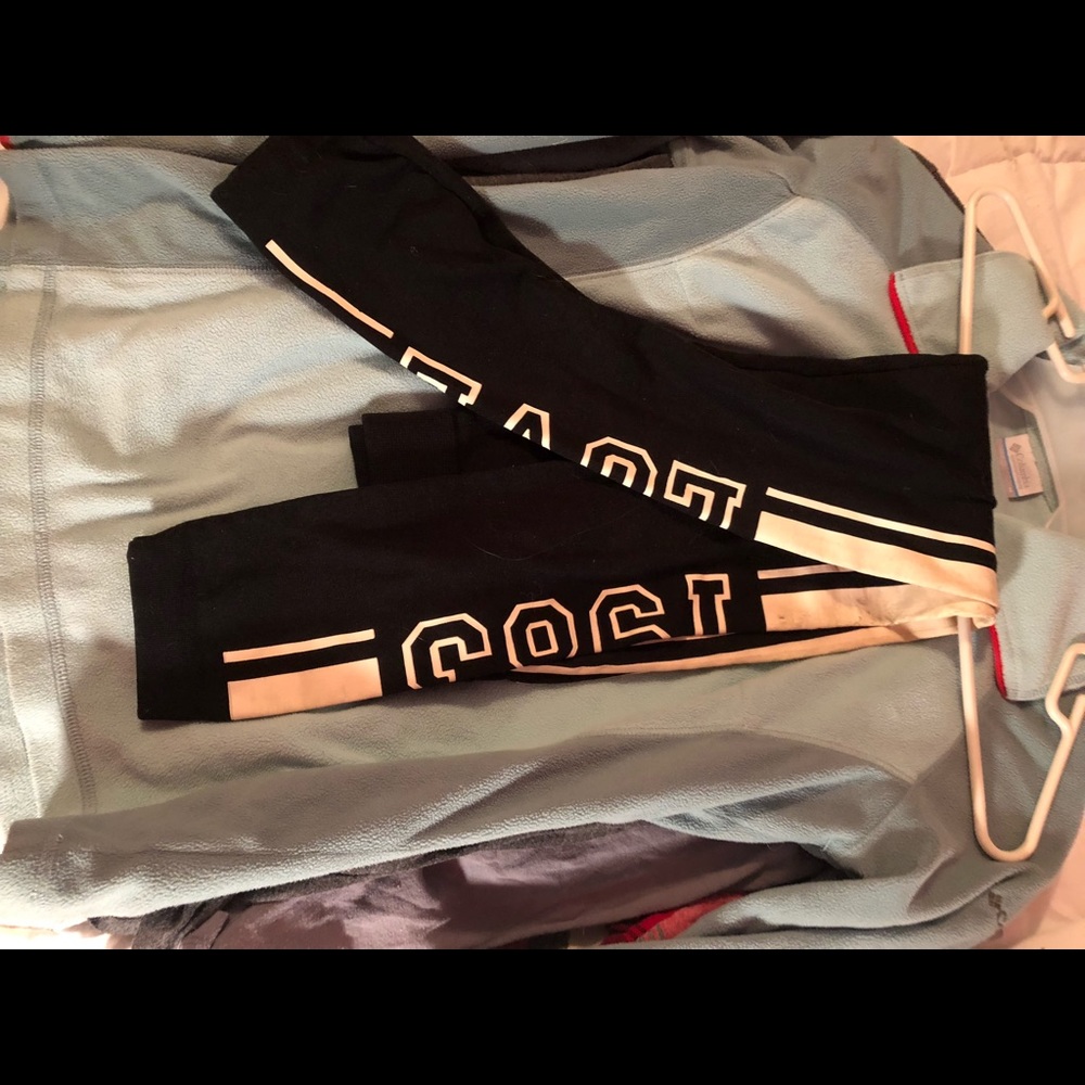 leggings with writing